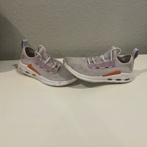 On Women's Dynamic Purple and Orange Sneakers